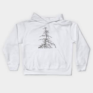 Winter Tree Kids Hoodie